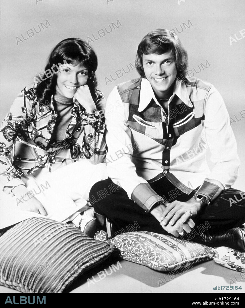 American vocal and instrumental duo, The Carpenters.
