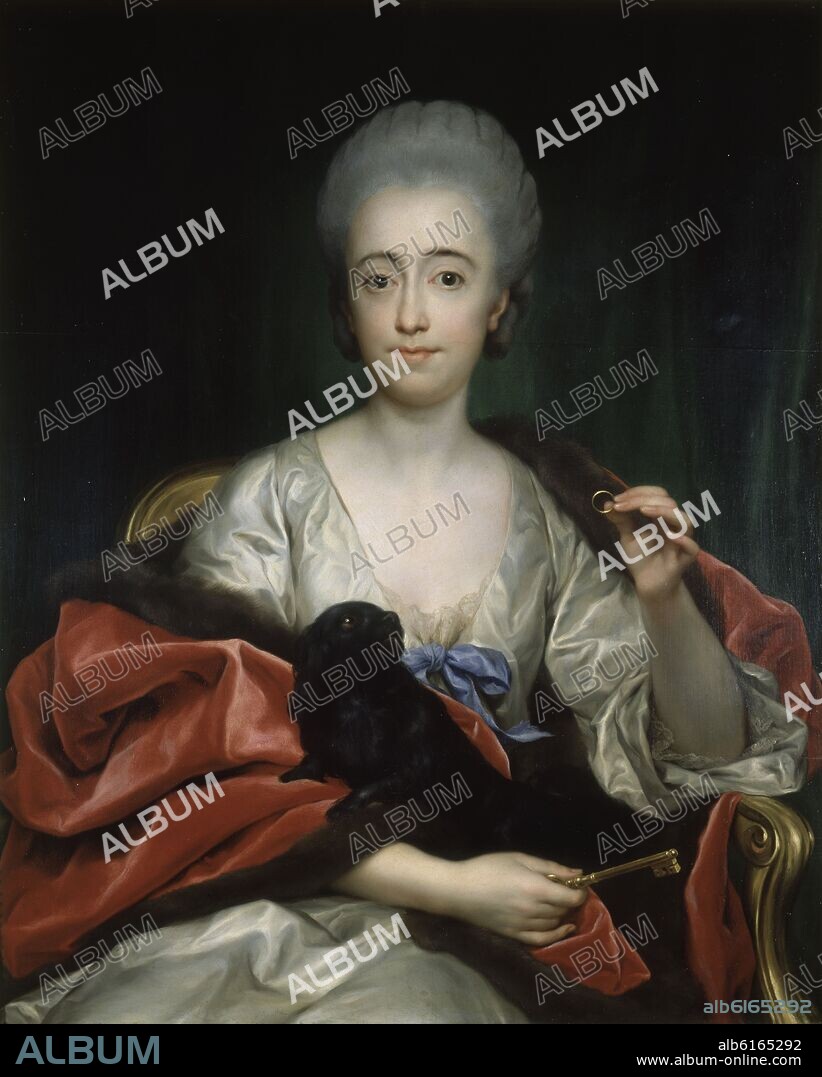 ANTON RAPHAEL MENGS (1728-1779). MARIA DEL PILAR ANA DE SILVA-BAZAN Y SARMIENTO (1739-1784 )DUQUESA CONSORTE DE HUESCAR.