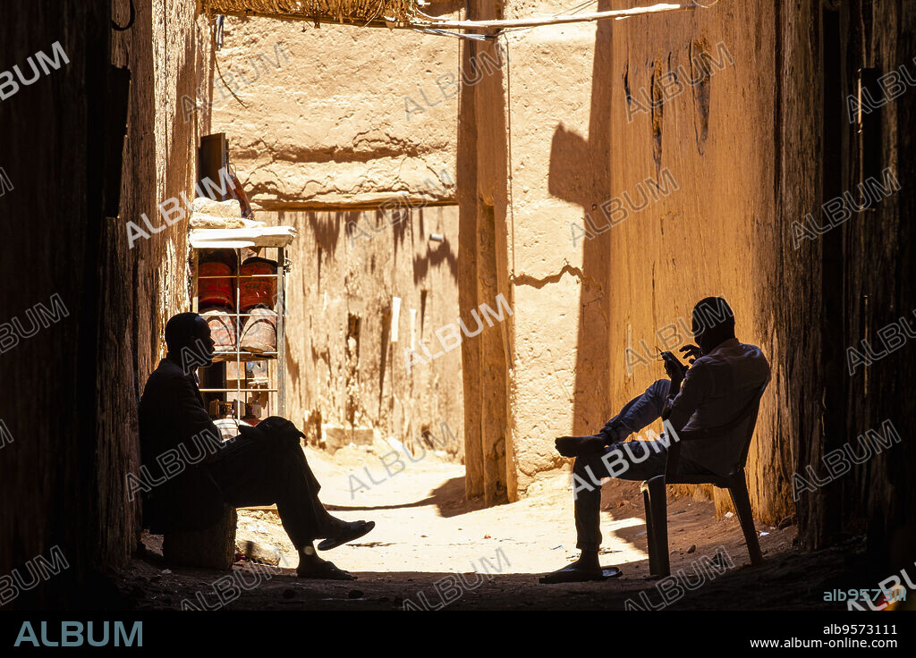 ksar de Tamegroute, valle del Draa, Marruecos, Africa.