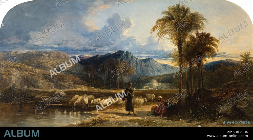 WILLIAM JAMES MULLER. Arab Shepherds, 1842.