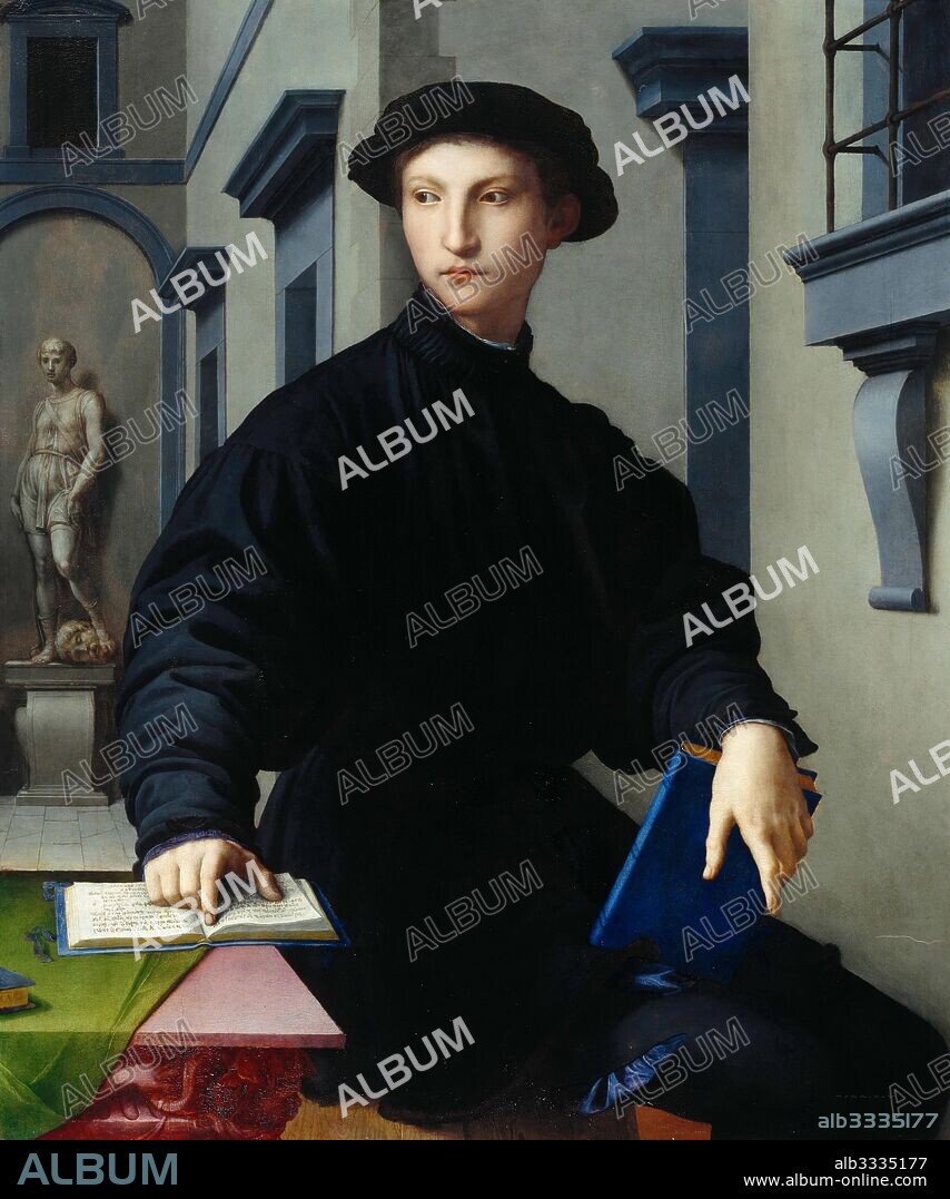 IL BRONZINO. Portrait of Ugolino Martelli (1519-1592).