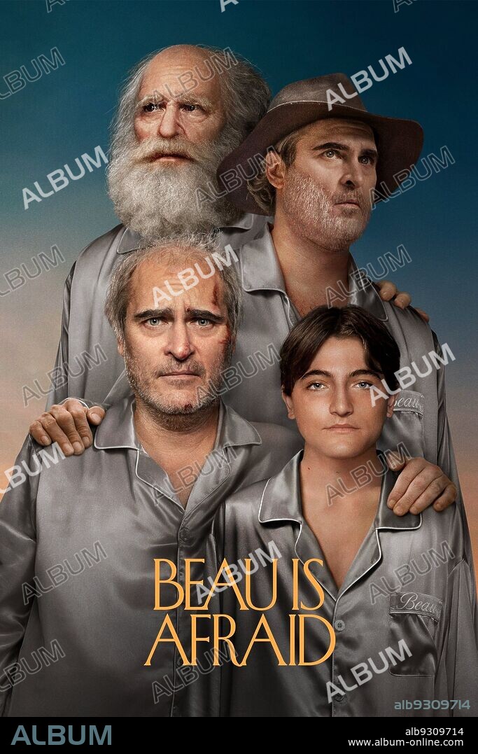 JOAQUIN PHOENIX en BEAU TIENE MIEDO, 2023 (BEAU IS AFRAID), dirigida por ARI ASTER. Copyright A24.