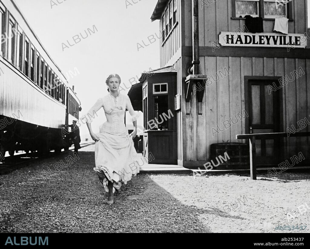 GRACE KELLY in HIGH NOON, 1952, unter der Regie von FRED ZINNEMANN. Copyright STANLEY KRAMER CO./UNITED ARTISTS.