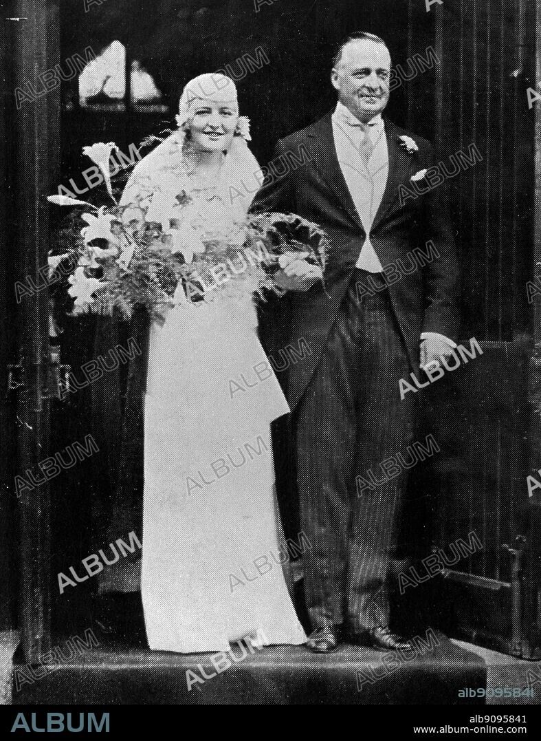 Ruth Gill married Lord Fermoy in Aberdeen on 17th September 1931.