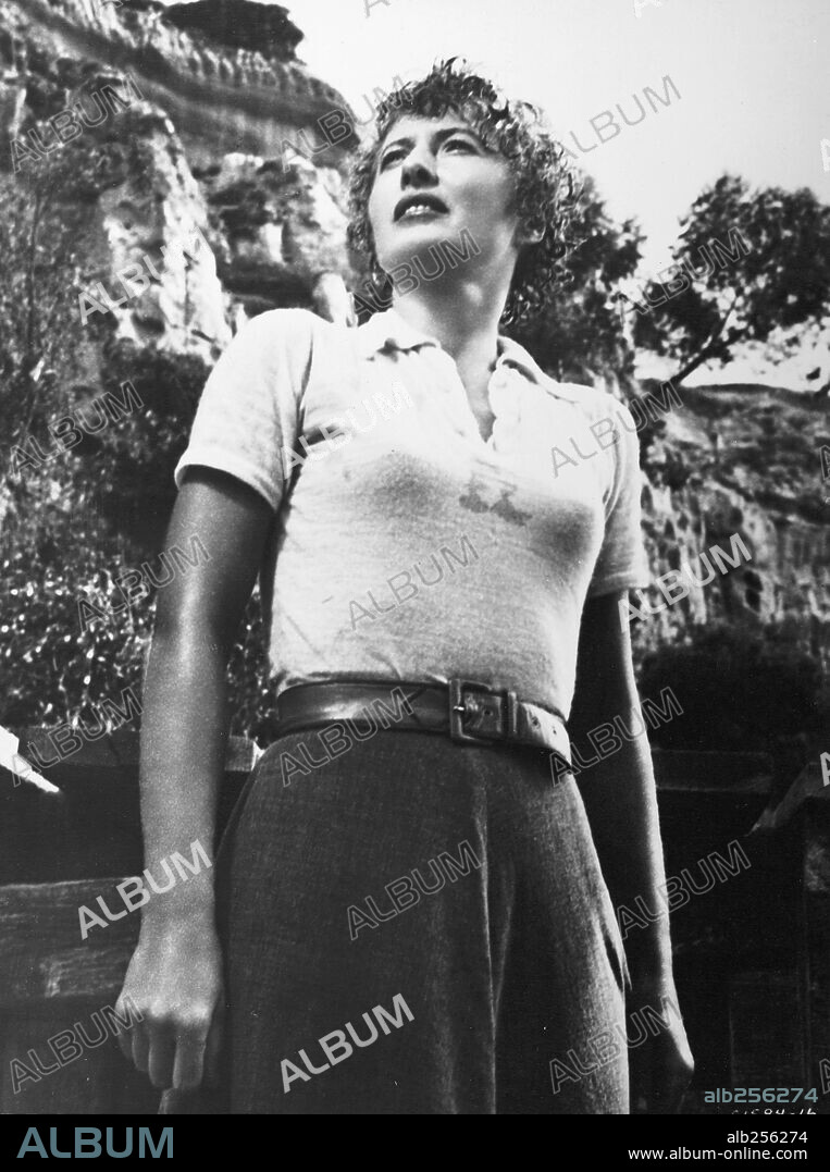 BARBARA STANWYCK in JEOPARDY, 1953, directed by JOHN STURGES. Copyright M.G.M.