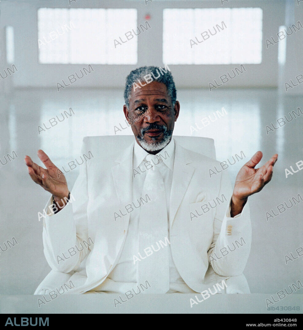 MORGAN FREEMAN en COMO DIOS, 2003 (BRUCE ALMIGHTY), dirigida por TOM SHADYAC. Copyright UNIVERSAL PICTURES.