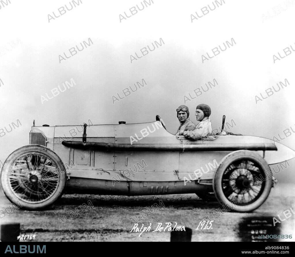 Ralph De Palma - 1915 Mercedes , Indianapolis 500 Winner. 31 May 1915.