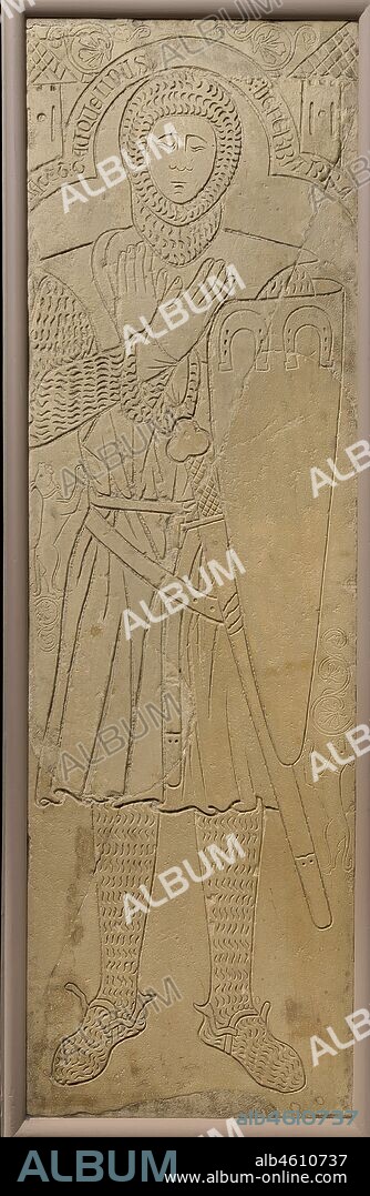 Tomb Effigy of Jacquelin de Ferrière, ca. 1275-1300.