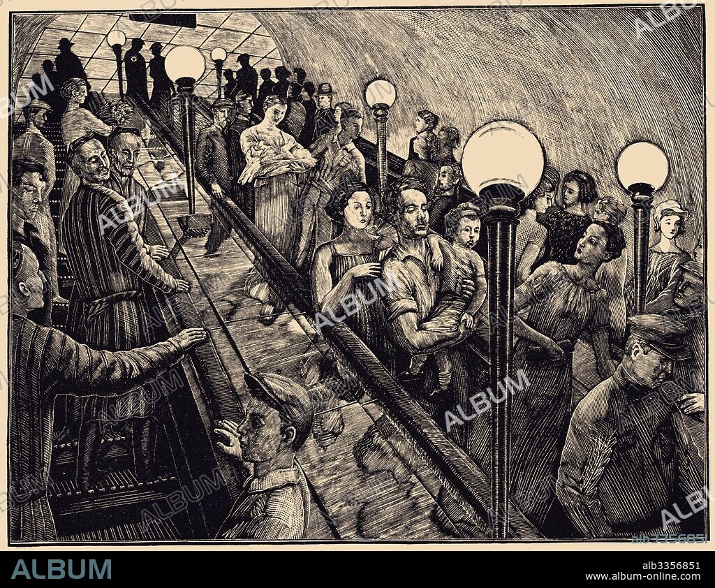 VLADIMIR ANDREEVICH FAVORSKY. Moscow Metro.