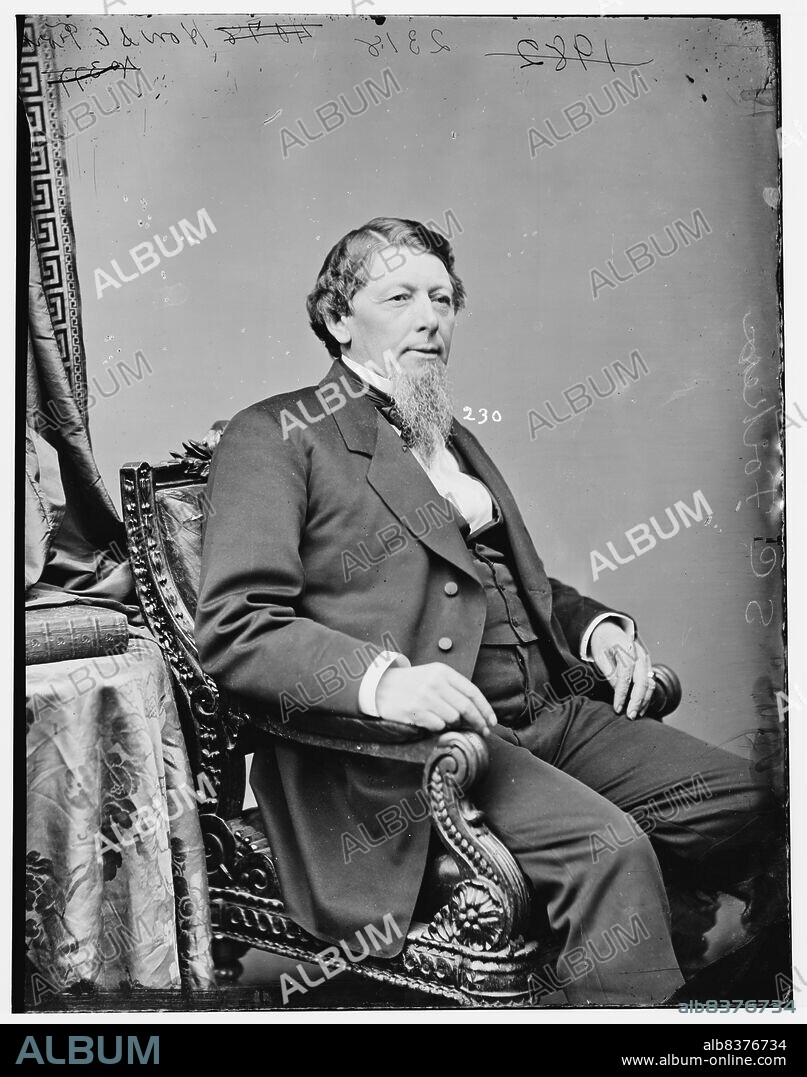 Hon. Samuel C. Forker of N.J., between 1860 and 1875. [Banker, politician].