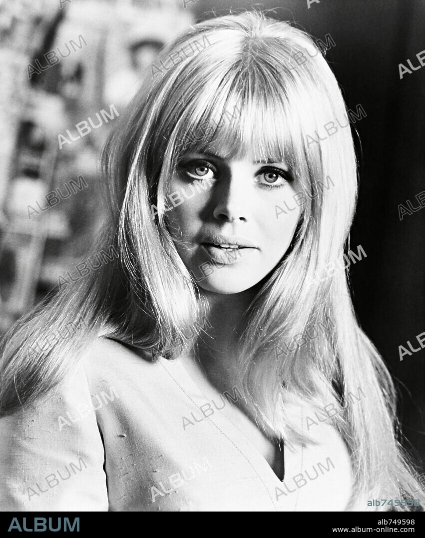BRITT EKLAND in THE BOBO, 1967, directed by ROBERT PARRISH. Copyright WARNER BROTHERS.