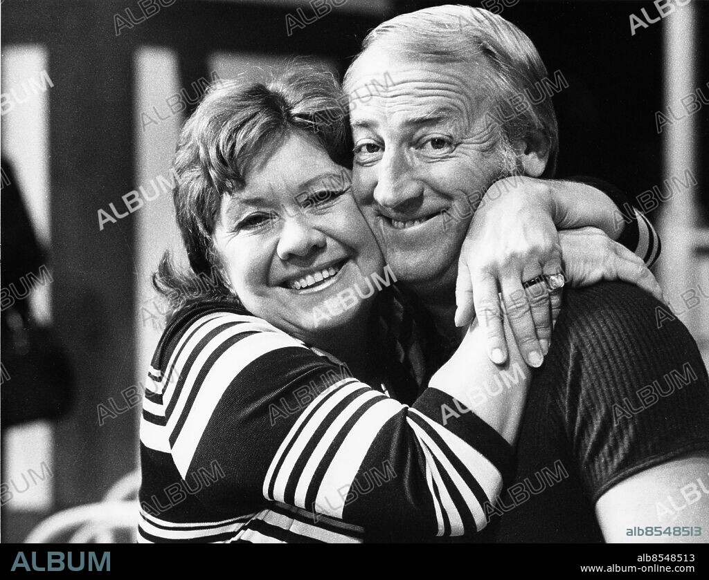 STOCKHOLM 19760830. Inga Gill och Stig Grybe.. Foto Leif R Jansson / SCANPIX code 50020.