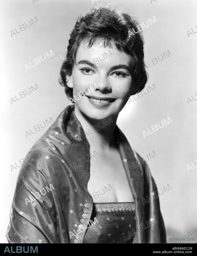 Actress Joan Elan, Publicity Portrait for the Film, "Darby's Rangers", Warner Bros., 1958.