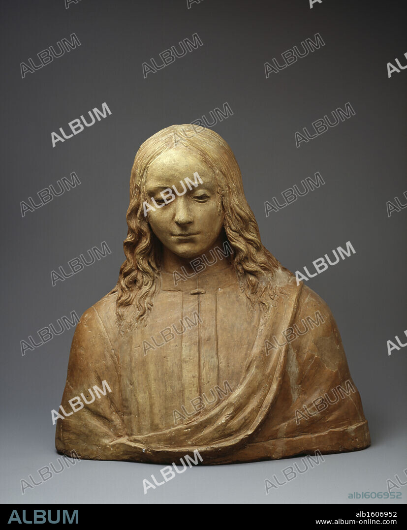 ANDREA DEL (STUDIO VERROCCHIO. Young Jesus Andrea del Verrocchio (Studio) Sculpture State Hermitage Museum, St. Petersburg, Russia.