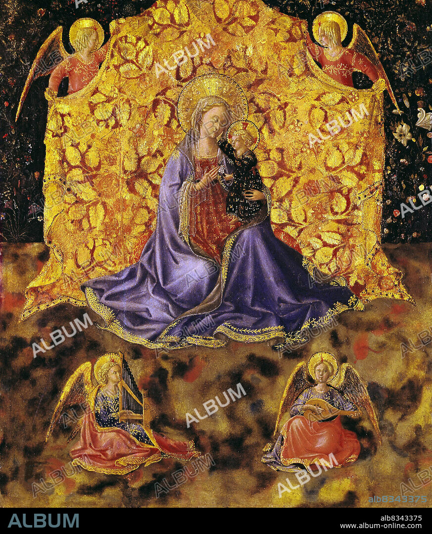 FRA ANGELICO. The Virgin of Humility (Madonna dell'Umilitá).