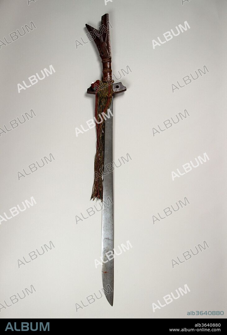 Sword (Campilan). Culture: Malayan. Dimensions: L. 38 5/16 in. (97.3 cm); L. of blade 28 in. (71.1 cm); W. 5 1/4 in. (13.3 cm); Wt. 1 lb. 11.9 oz. (791 g). Date: 18th-19th century.