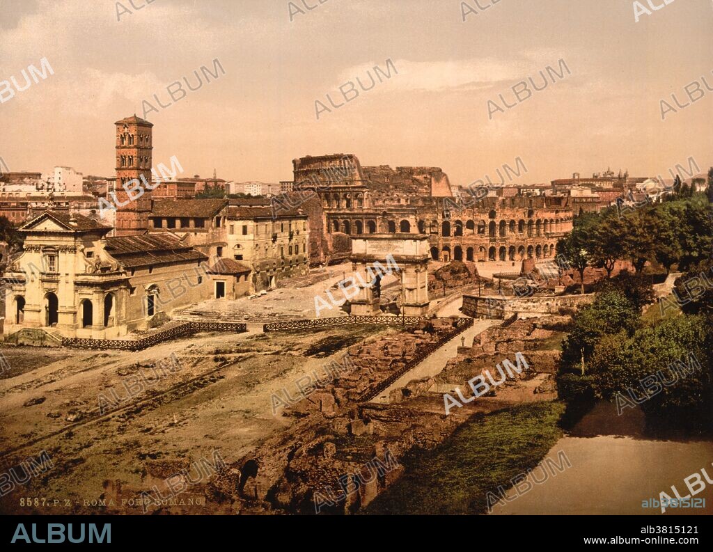 Roman Forum, 1890s
