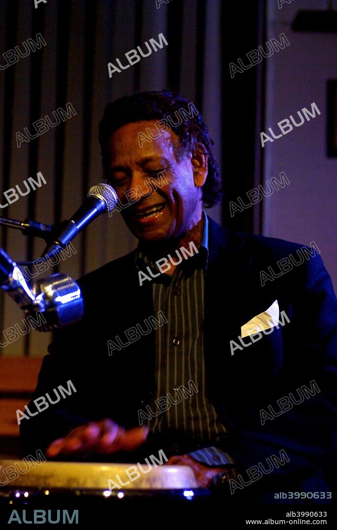 Frank Holder, Guyanan jazz singer and percussionist, Jazz Hastings, Hastings, East Sussex.