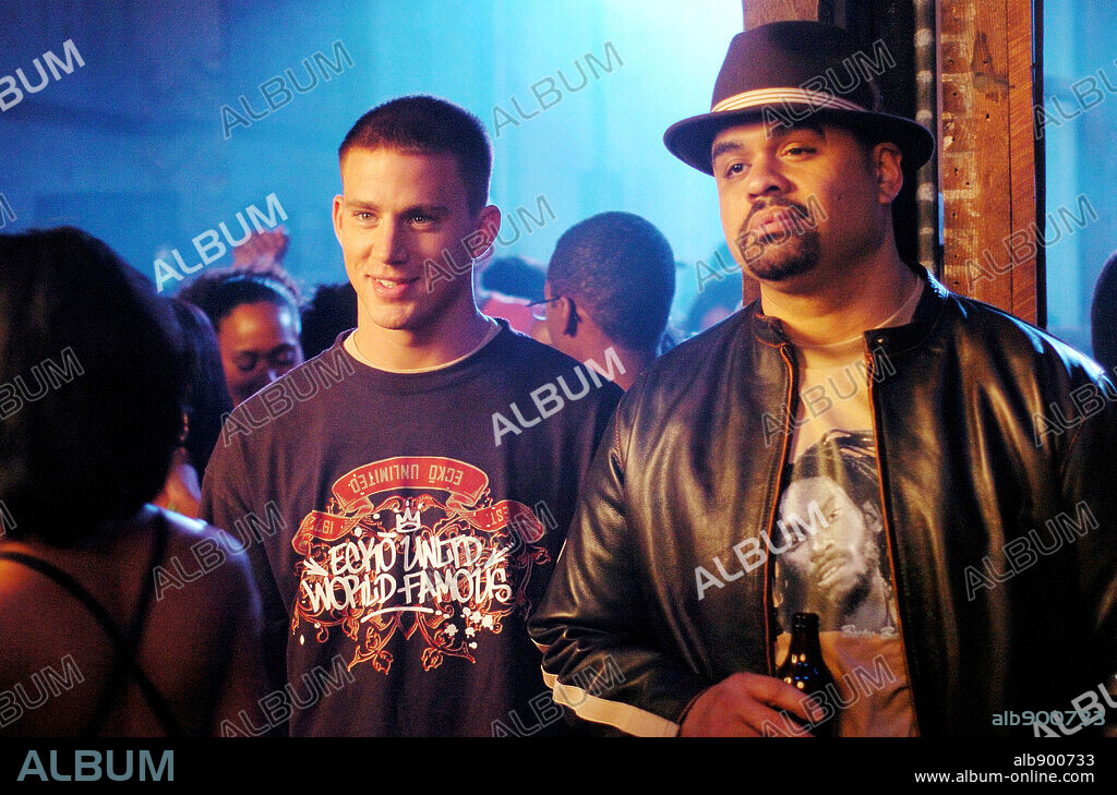 CHANNING TATUM y HEAVY D en STEP UP [BAILANDO], 2006 (STEP UP), dirigida por ANNE FLETCHER. Copyright SUMMIT ENTERTAINMENT / CARUSO, PHILLIP.