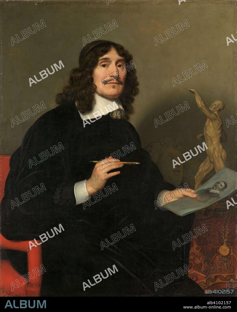 GERARD VAN HONTHORST. Portrait of an Artist. Dating: 1655. Measurements: support: h 116 cm × w 93.5 cm; d 5.5 cm.