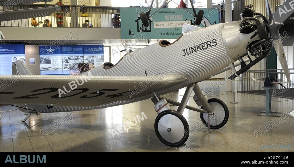 The Junkers A50 was a German sports plane of 1930s, also called the A50 Junior. A50ci D-2054 in Deutsches Museum Munich.
