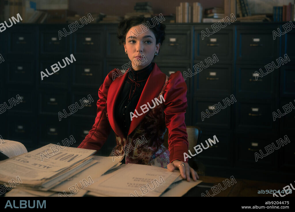 MATILDA DE ANGELIS in THE LAW ACCORDING TO LIDIA POET, 2023 (LA LEGGE DI LIDIA POET), directed by MATTEO ROVERE. Copyright Groenlandia.