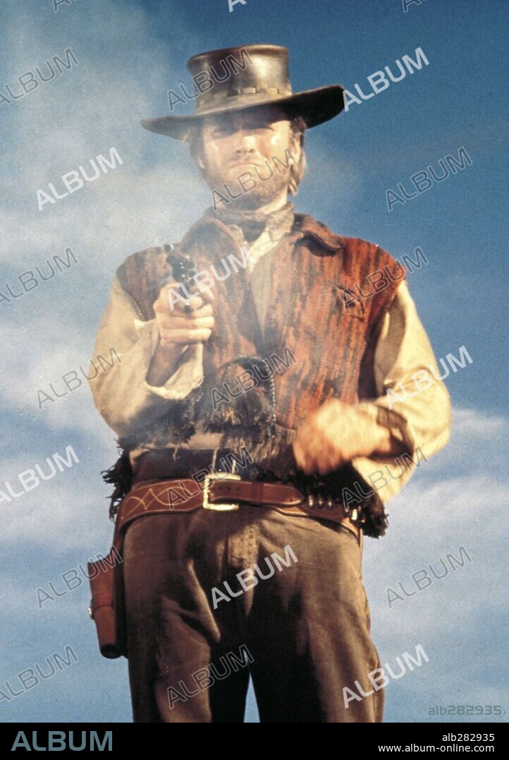 CLINT EASTWOOD en DOS MULAS Y UNA MUJER, 1970 (TWO MULES FOR SISTER SARA), dirigida por DON SIEGEL. Copyright UNIVERSAL/MALPASO.