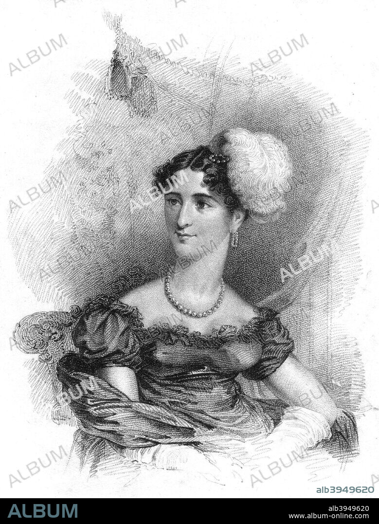 Princess Augusta, Duchess of Cambridge, 1818. Princess Augusta of Hesse-Kassel (1797-1889) married Prince Adolphus, Duke of Cambridge, the seventh son of King George III of Great Britain, in 1818. She was the grandmother of Mary of Teck, Queen Consort of George V.