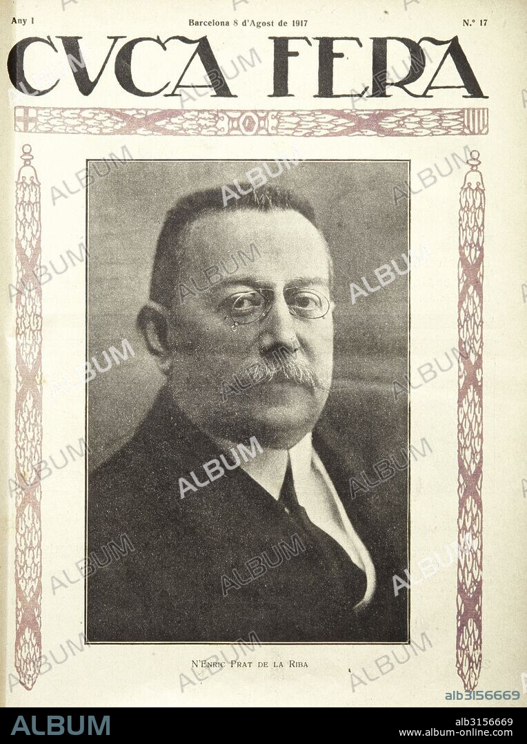 REVISTA CUCA FERA 1917. PRAT DE LA RIBA.