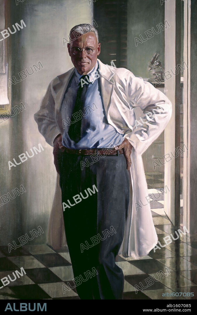 Cornelius Packard Rhoades,  M.d. Director,  Sloan-kettering Institute, Artist Unknown.