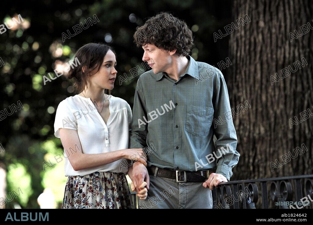 ELLIOT PAGE y JESSE EISENBERG en A ROMA CON AMOR, 2012 (TO ROME WITH LOVE), dirigida por WOODY ALLEN. Copyright MEDUSA FILM.