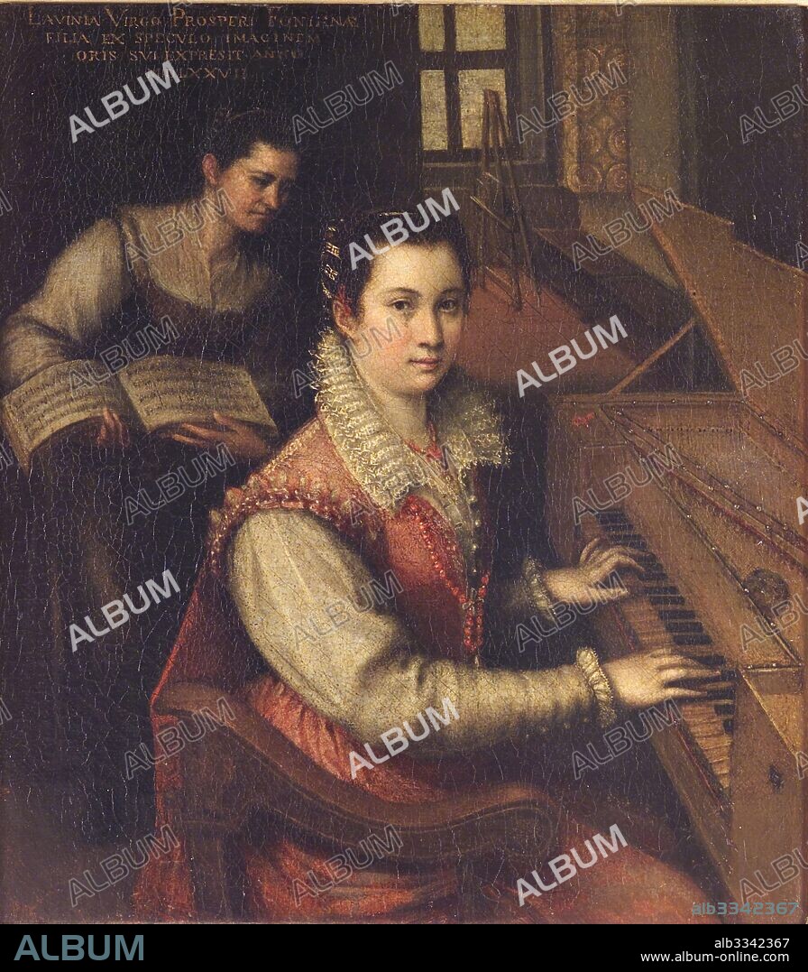 LAVINIA FONTANA. Self-portrait.