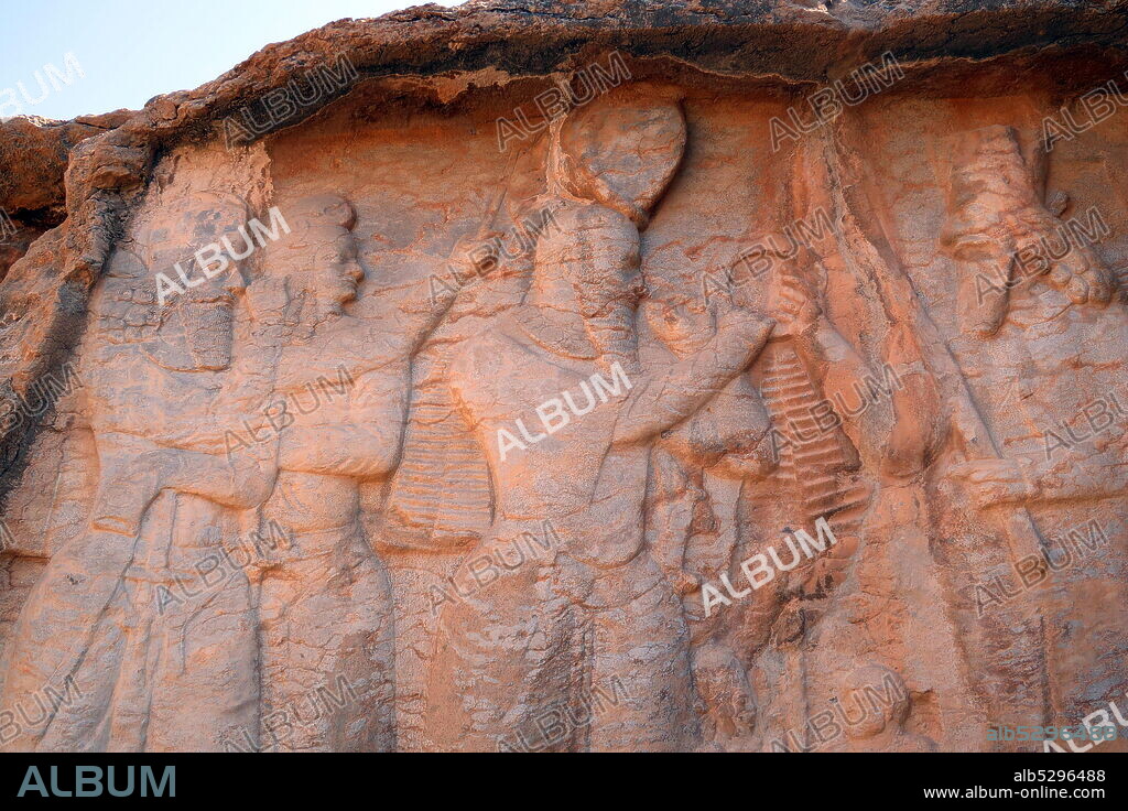 Photograph taken at Naqsh-e Rajab, an archaeological site just north of Persepolis, Iran..