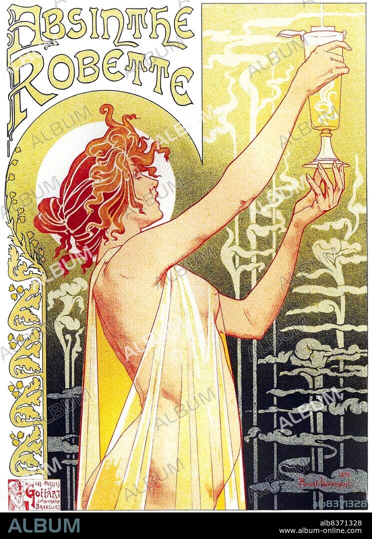 Henri Privat-Livemont (18611936) was an artist born in Schaerbeek, Brussels, Belgium.<br/><br/>. He is best known for his Art Nouveau posters. From 1883 to 1889, he worked and studied in the studios of Lemaire, Lavastre & Duvignaud. He, with Lemaire, created the decor of the Theatre Francais as well as the Hotel de Ville, Paris. He later moved back to Brussels, and worked on theaters and casinos there.