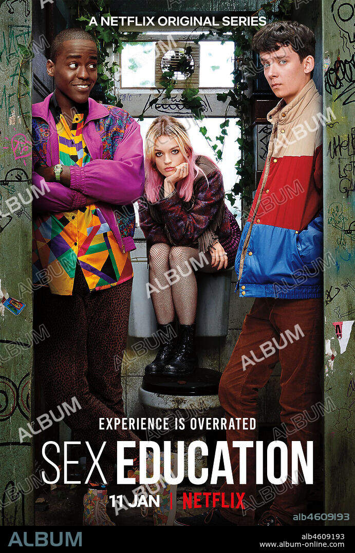Affiche de SEX EDUCATION, 2019, réalisé par BEN TAYLOR et KATE HERRON. Copyright NETFLIX.