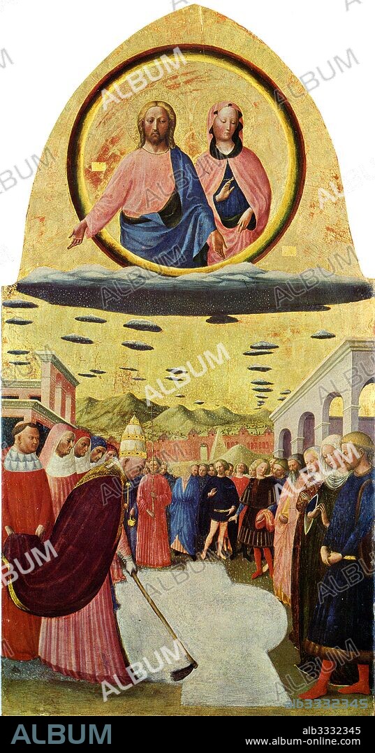 MASOLINO DA PANICALE. Foundation of Santa Maria Maggiore.