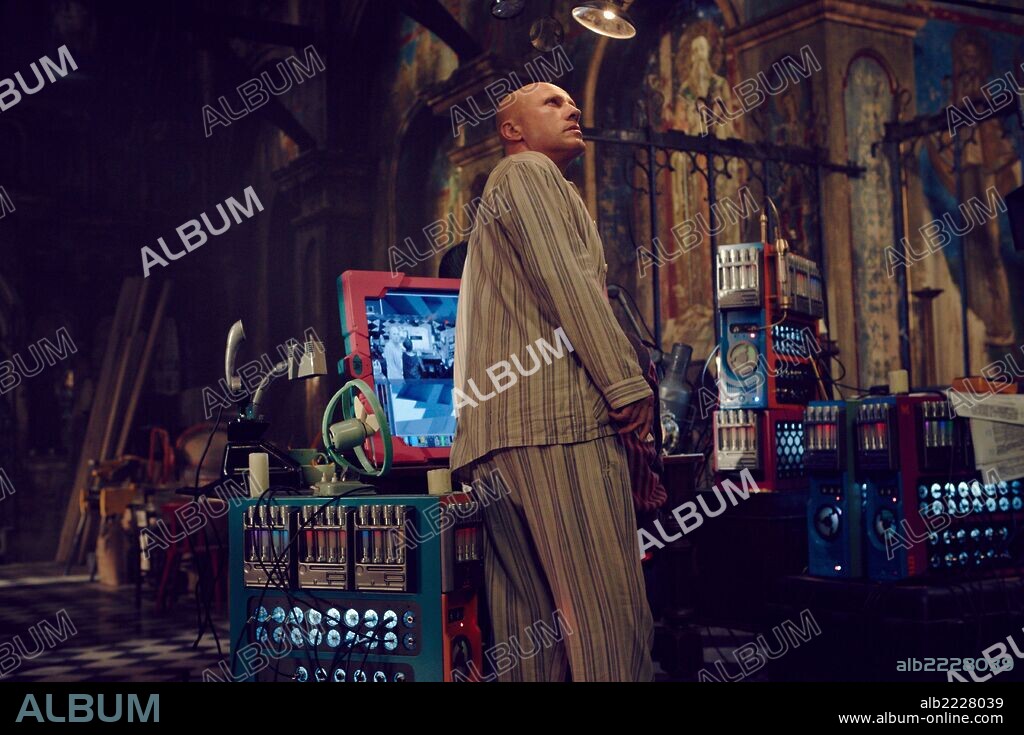 CHRISTOPH WALTZ en TEOREMA ZERO, 2013 (THE ZERO THEOREM), dirigida por TERRY GILLIAM. Copyright VOLTAGE PICTURES.