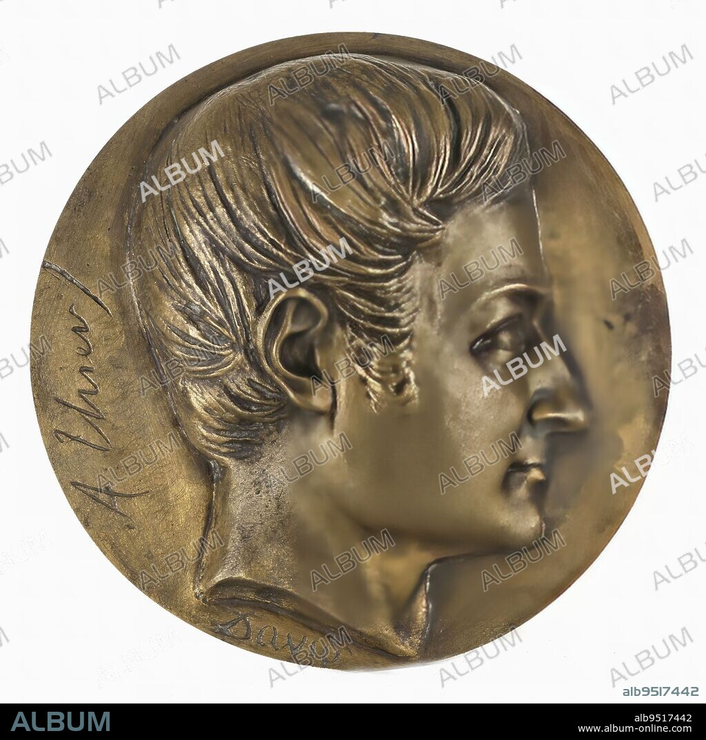 Portrait of Louis-Adolphe Thiers (1797-1877), statesman and historian, David d'Angers, Pierre-Jean, Sculptor, Thiébaut Frères, Foundryman, 19th century, Sculpture, Medallion (sculpture), Dimensions - Work: Diameter: 15.5 cm.