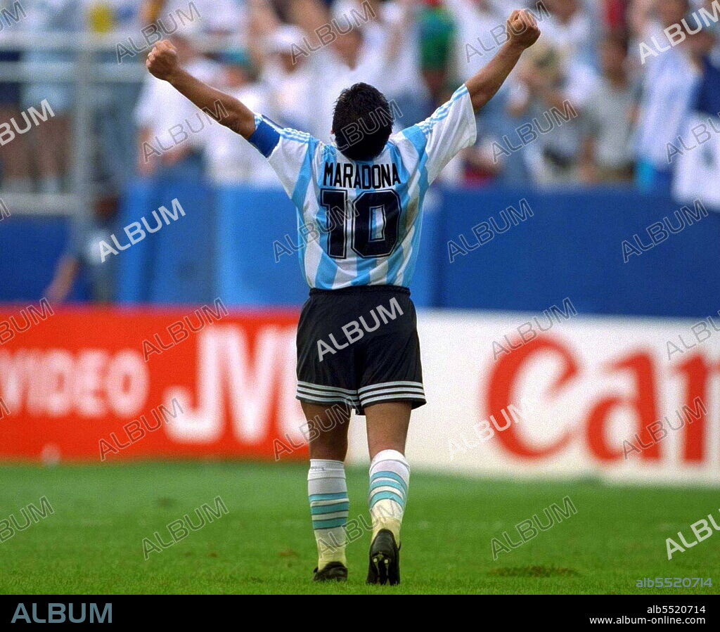 June 25, 1994 - 940625 Diego Maradona, Argentina .© Bildbyran - © 7 (Credit Image: © Bildbyran via ZUMA Press).