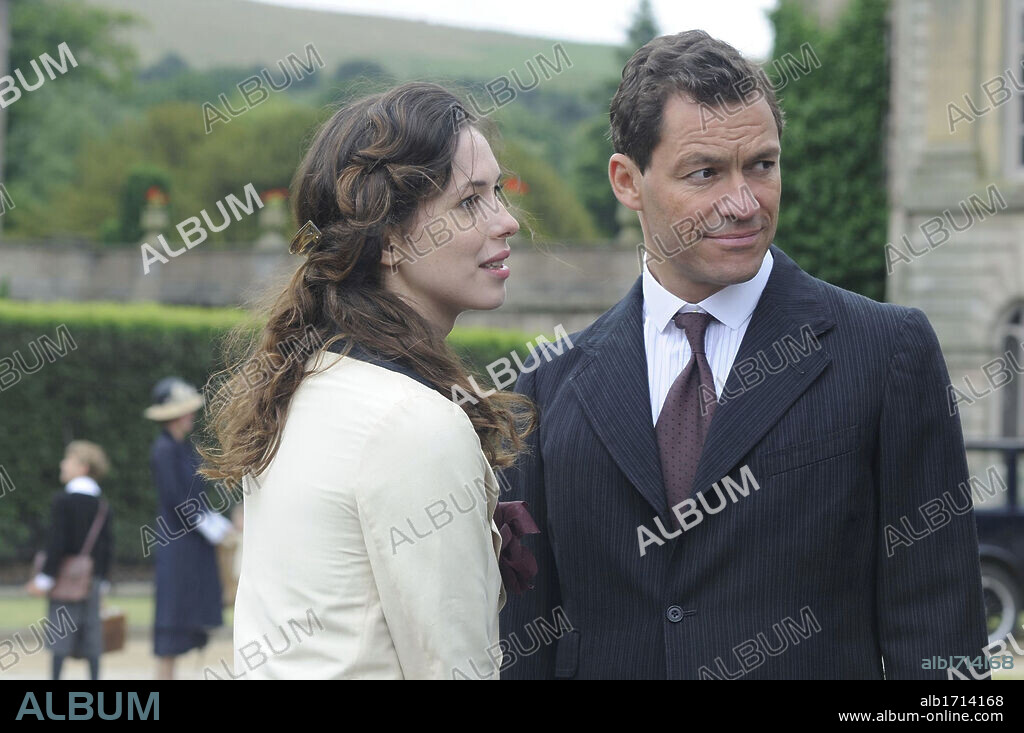 DOMINIC WEST and REBECCA HALL in THE AWAKENING, 2011, directed by NICK MURPHY. Copyright BBC FILMS.