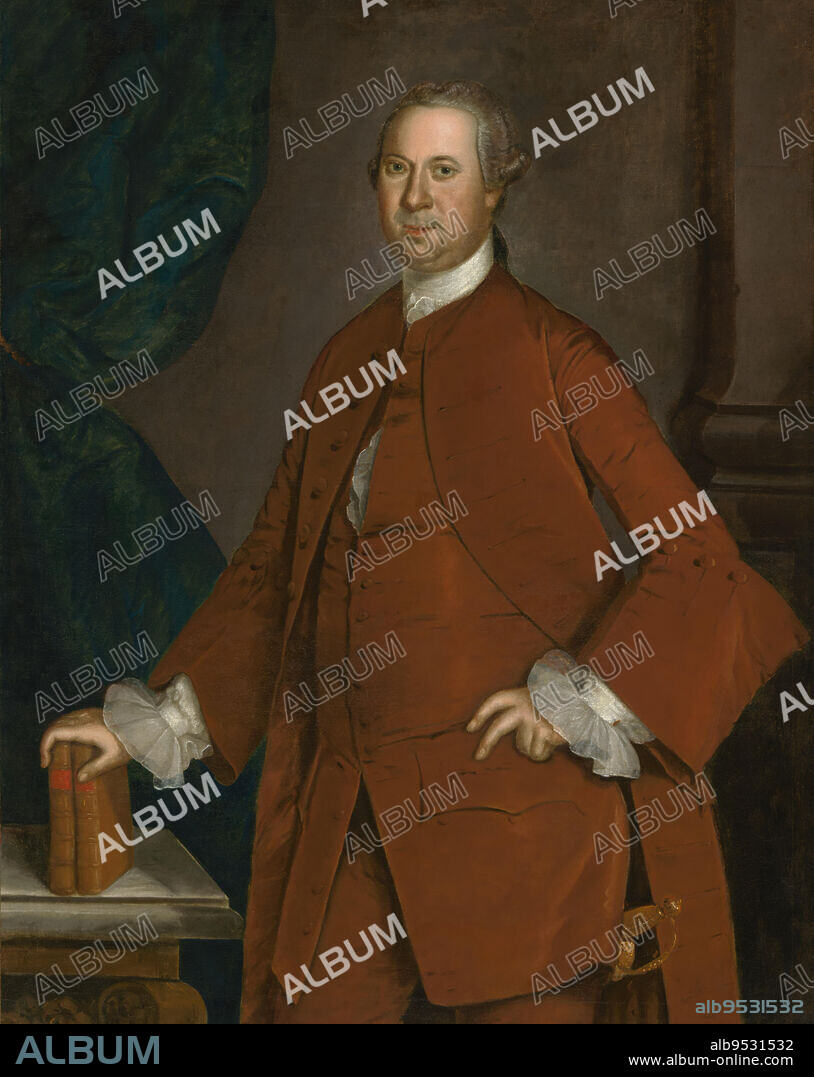 JOHN HESSELIUS. Daniel of St. Thomas Jenifer. oil on canvas. Date: c. 1760-70.