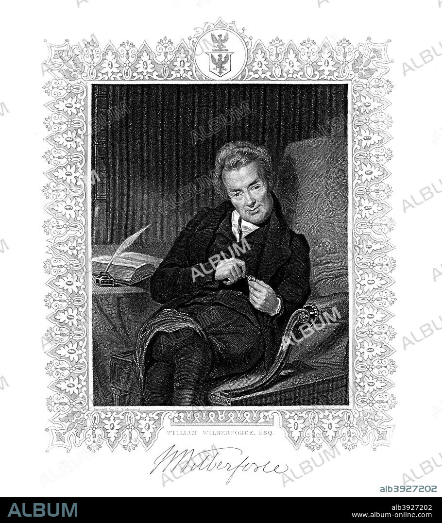William Wilberforce, (1759-1833), 19th Century. English parliamentarian and leader of the campaign against the slave trade.
