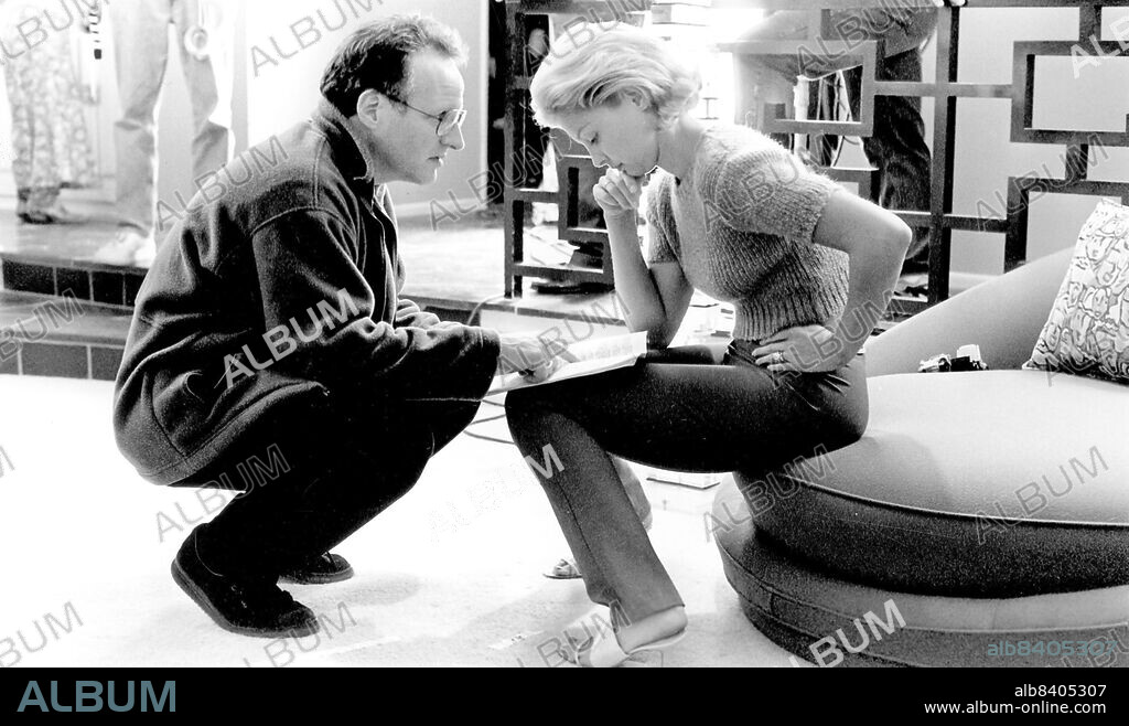 ASHLEY JUDD und MICHAEL MANN in HEAT, 1995, unter der Regie von MICHAEL MANN. Copyright WARNER BROTHERS.