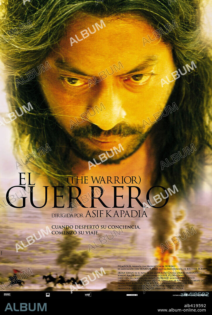 Poster of THE WARRIOR, 2001, directed by ASIF KAPADIA. Copyright BUREAU, THE/FILMFOUR/SENATOR FILM.