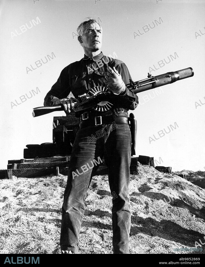 LEE MARVIN in THE PROFESSIONALS, 1966, unter der Regie von RICHARD BROOKS. Copyright COLUMBIA PICTURES.