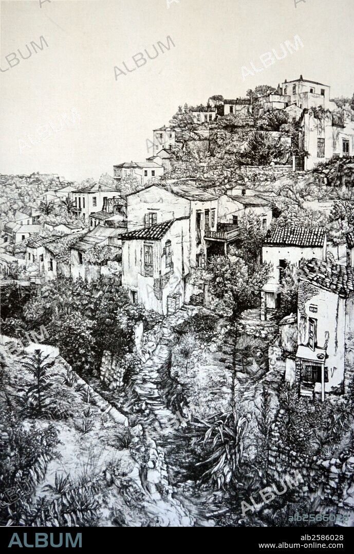 Hans Graff 'Cretan Study' published in 'Die Kunst im deutschen Reich' (Art in the German Reich) was first published in January 1937 by Gauleiter Adolf Wagnerand later issued under the direction Adolf Hitler himself.