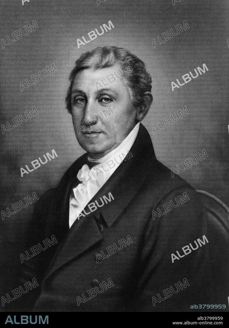 James Monroe (April 28, 1758 - July 4, 1831) was the 5th President of the United States (1817-25). He was the last president who was a Founding Father, and the third of them to die on Independence Day. In 1790 he was elected to the Senate of the first US Congress, where he joined the Jeffersonians. He gained experience as an executive as the Governor of Virginia and rose to national prominence as a diplomat in France, when he helped negotiate the Louisiana Purchase in 1803. During the War of 1812, he held the critical roles of Secretary of State and the Secretary of War under President Madison. He was elected president in 1816, winning over 80 percent of the electoral vote. He supported the founding of colonies in Africa for free African-Americans that would eventually form the nation of Liberia. In 1823, he announced the US opposition to any European intervention in the recently independent countries of the Americas with the Monroe Doctrine, which became a landmark in American foreign policy. He died in 1831 at the age of 73.
