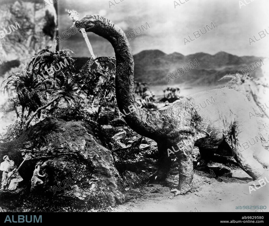 EL MUNDO PERDIDO, 1925 (THE LOST WORLD), dirigida por HARRY HOYT. Copyright FIRST NATIONAL.