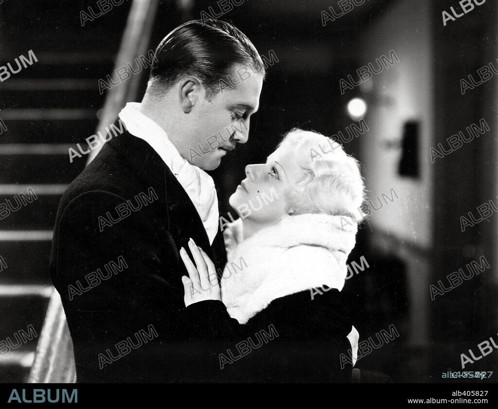JEAN HARLOW and WALTER BYRON in THREE WISE GIRLS, 1932. Copyright COLUMBIA PICTURES.