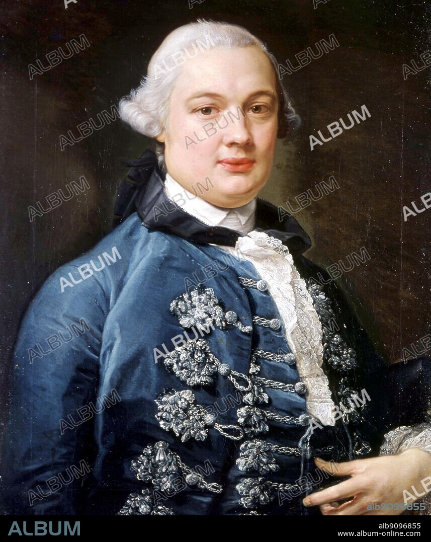 James Bruce (1730-1794) as a confident young man, painted by Pompeo Girolamo Batoni (1708-1787). The African Adventure - A History of Africa's Explorers by Timothy Severin, page 109. James Bruce was a Scottish traveller and travel writer. Born in Stirlingshire, Bruce grew to be a huge man, both in height and weight. Educated at Harrow School, north of London, he then studied Law at the University of Edinburgh. He travelled in Europe and was then appointed Consul in Algiers (1762). He then travelled to Ethiopia, where he discovered the source of the Blue Nile (1770). He published his Travels to Discover the Source of the Nile in the years 1768-73, in five octavo volumes, but was assailed by other travellers as being unworthy of credence. It is generally allowed that he had shown great daring, perseverance, and zeal in his explorations, and that he made a real addition to the geographical knowledge of his day. He lived in Kinnaird on his return from Africa and is buried in Larbert old churchyard.